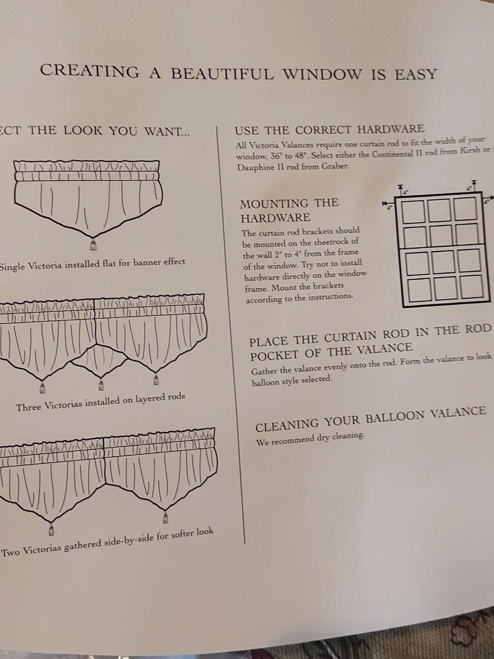 5 Waverly Ascot Valances Victoria - Picture 3 of 7